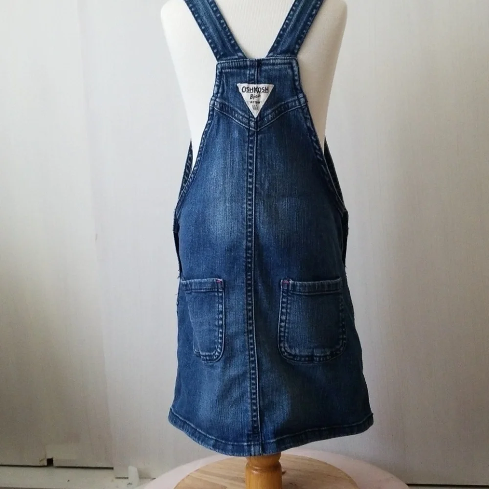 OSHKOSH girls Overall denim dress